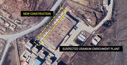 North Korea expanding suspected uranium enrichment site, satellite imagery shows