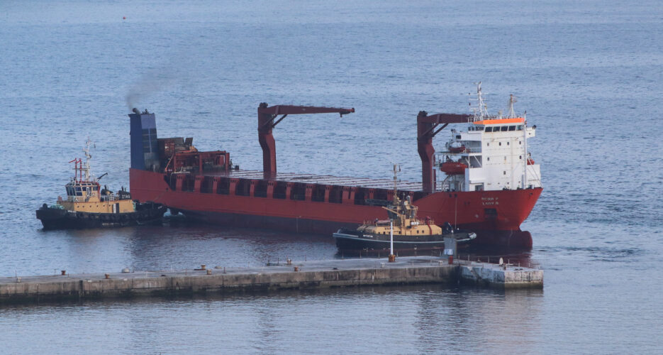 Russian cargo ship returns to North Korean port in sign of arms trade restart