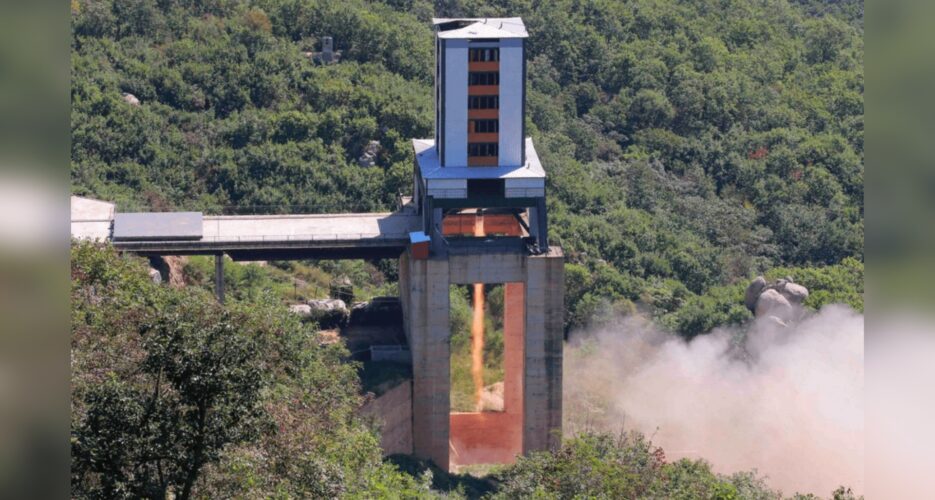 North Korea appears to test rocket engine amid preparation for satellite launch