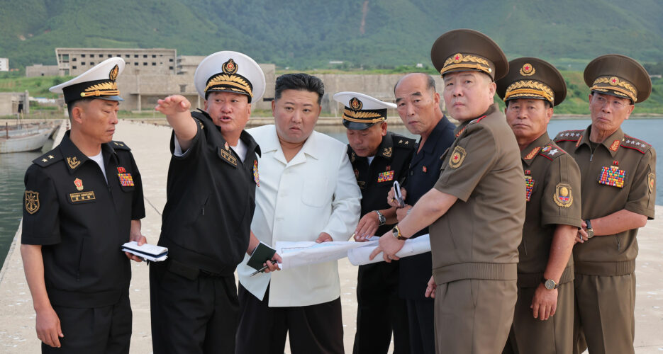 North Korea’s ‘urgent’ new naval base project actually faced decade of delays