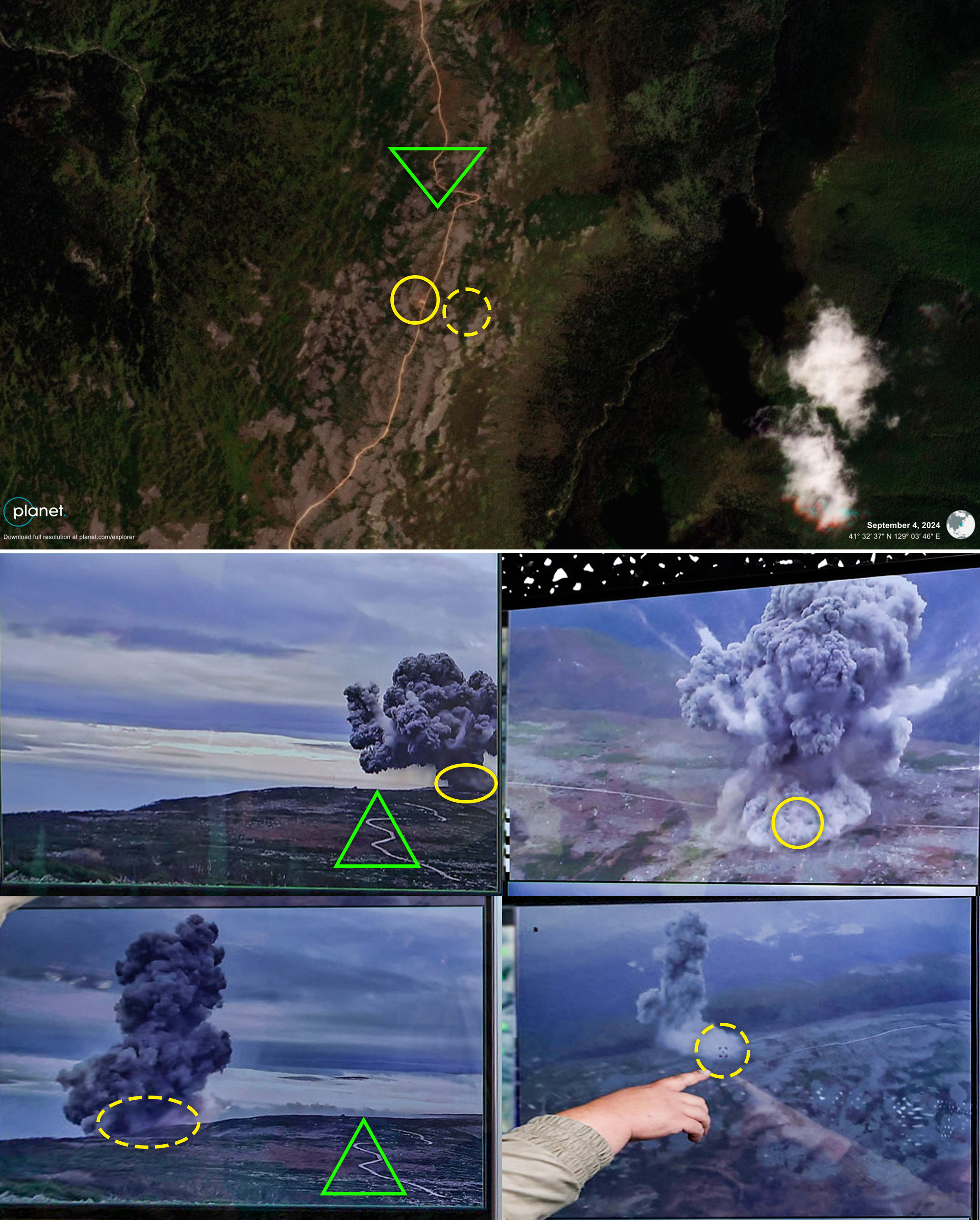 Kaechon North Korea’s new inland missile target range located in wildlife ...