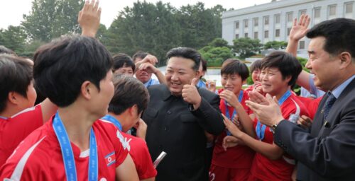 Kim Jong Un gives a hero’s welcome to World Cup champion women’s team