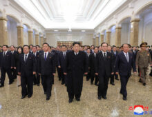 Kim Jong Un reemerges after extended absence to pay respects to late father