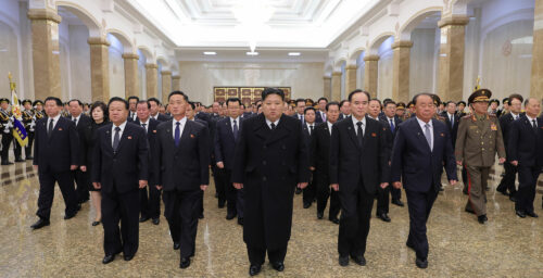 Kim Jong Un reemerges after extended absence to pay respects to late father