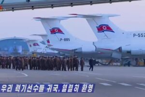 Foreign plane makes unannounced visit to North Korea amid Russia war cooperation