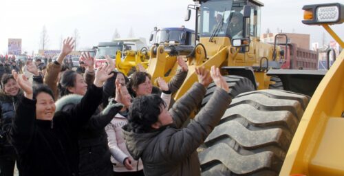 North Korea breaks ground on new factories in year two of rural development push