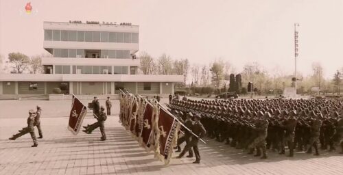 North Korea upgrading military parade training base ahead of likely Oct. event