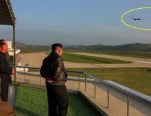 North Korea digitally added extra drones to air drill photo, analysis suggests