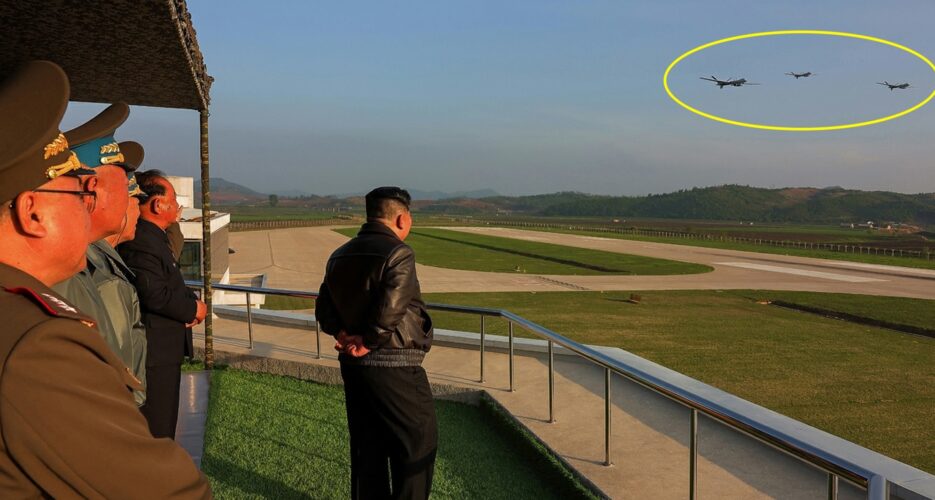 North Korea digitally added extra drones to air drill photo, analysis suggests