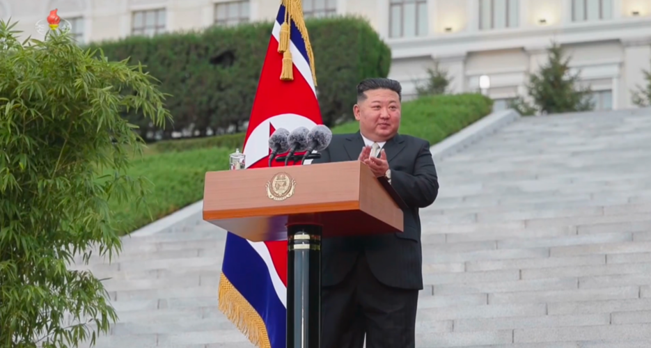 Kim Jong Un at Kim Il Sung University