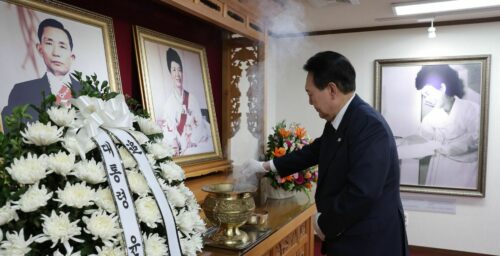 Yoon Suk-yeol pays respect to ROK dictator in latest appeal to conservative base