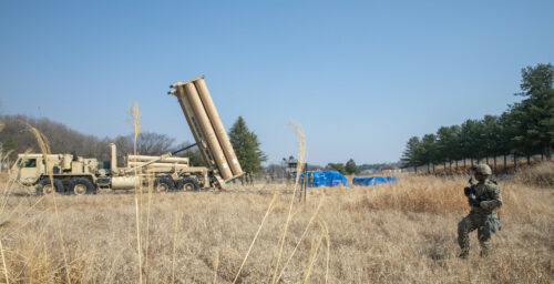 U.S. Forces Korea holds first deployment training of THAAD remote launcher