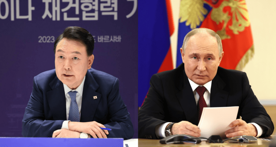 South Korea-Russia tensions escalate, but lethal weapons provision still unclear