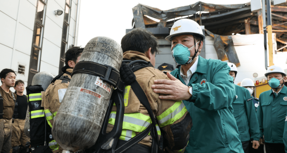 South Korea to bolster safety for foreign workers after deadly factory blaze