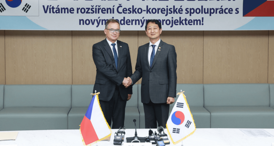 South Korea to focus on follow-up measures for Czech nuclear project