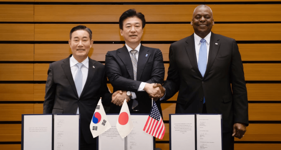 US, ROK, Japan institutionalize defense cooperation to confront regional threats