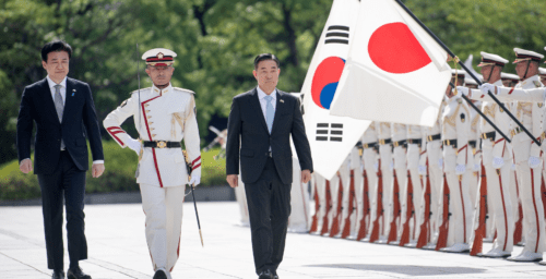 South Korea and Japan revive military exchanges and cooperation