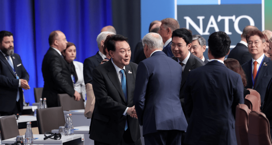 Yoon Suk-yeol set to warn about Moscow-Pyongyang ties at NATO summit