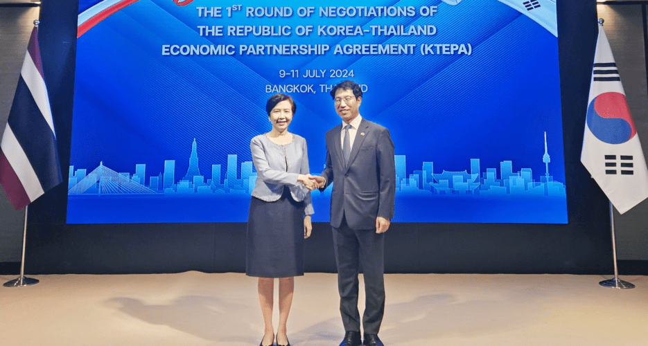 South Korea and Thailand hold first Economic Partnership Agreement negotiation