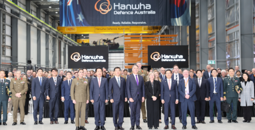 Hanwha Aerospace launches first overseas defense plant in Australia