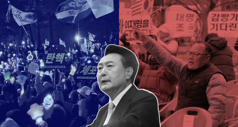 A nation divided: Protesters voice conflicting views on Yoon’s impeachment