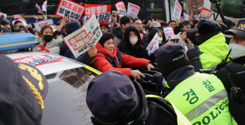 Political chaos in South Korea as protesters storm court over Yoon’s arrest