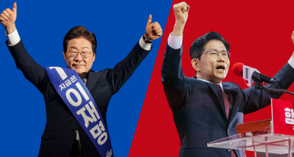South Korea’s top candidates lay out starkly different visions ahead of election