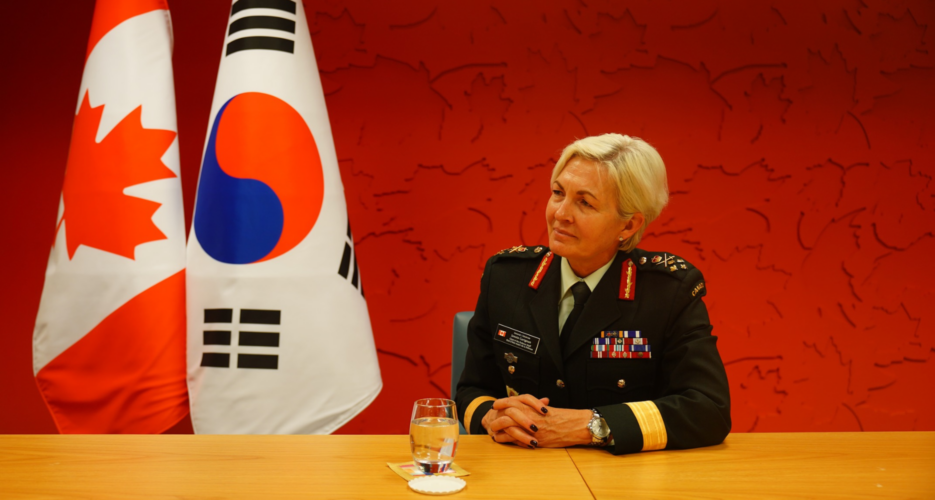 Canada’s military chief eyes broader defense cooperation with South Korea